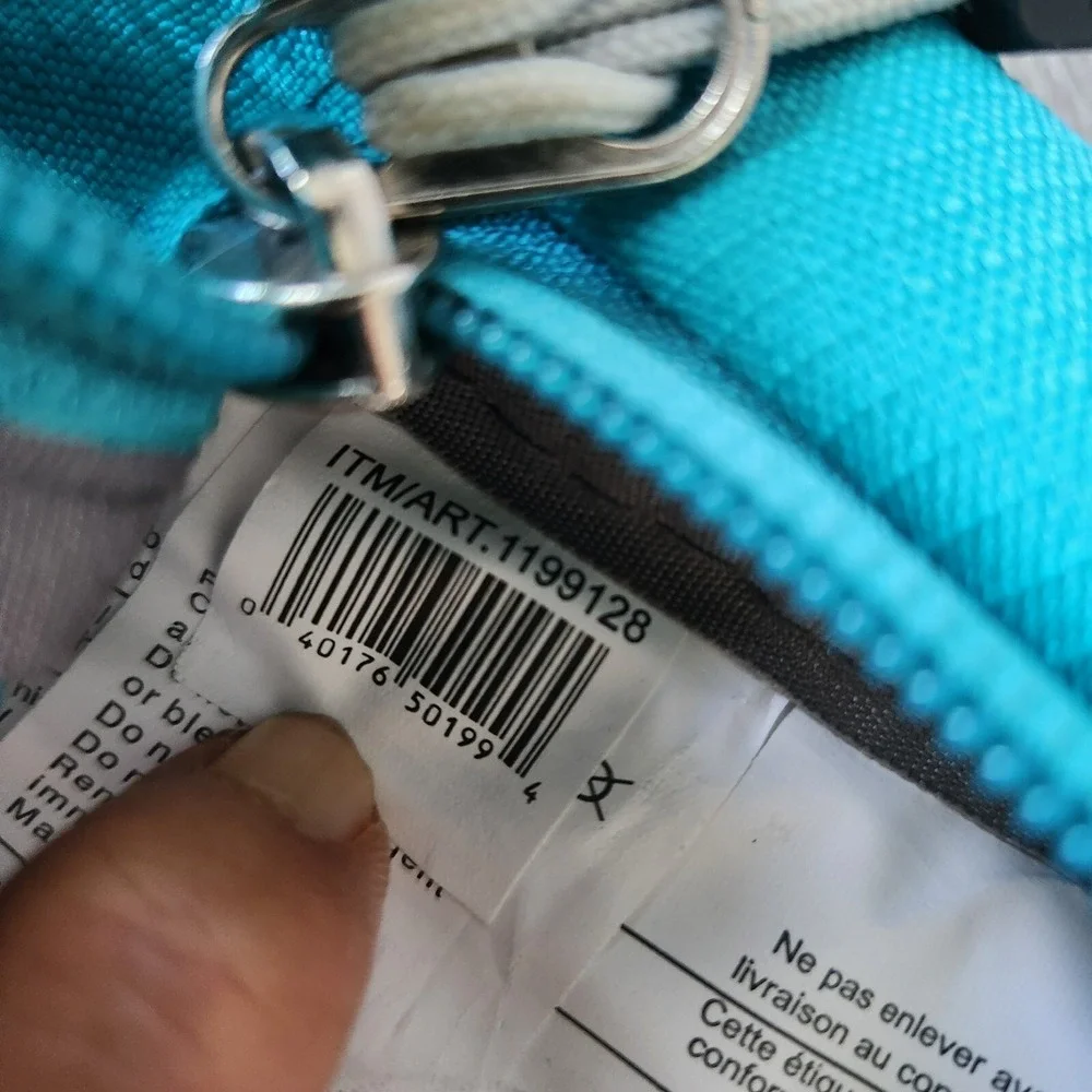 High Sierra Ripstop Multi-Compartment Backpack Turquoise Teal Reflective Bag